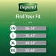 thumbnail image 2 of Ropa interior para incontinencia Depend Fit-Flex para hombre, talla grande, 28 unidades, 2 of 9