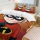 thumbnail image 2 of The Incredibles Cartoon Bedding Sets Ultra Soft Skin-Friendly Duvet Cover 3 Piece, Cute Comforter Cover Bed Set for Boys Girls Kids, 2 of 5