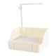 thumbnail image 4 of Baño eléctrico para pájaros, ducha para pájaros, caja de baño, bañera para loros con bomba de agua automática y fácil montaje para loros de tamaño med Beige, 4 of 5