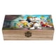 thumbnail image 1 of Snoopy Caja Organizadora de Madera Rústica - Caja Decorativa Multifuncional para Escritorio, Hogar, Oficina, Joyas y Manualidades, 1 of 6