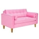 thumbnail image 2 of Sofa Retro 2c Felpa 04 Rosado, 2 of 6