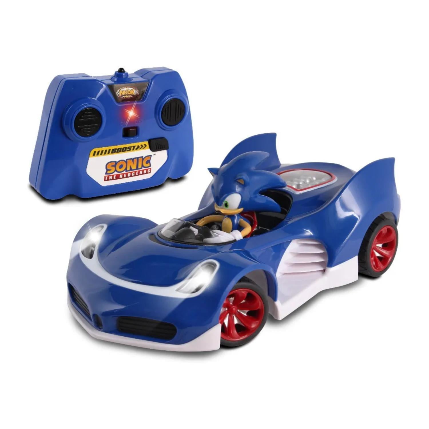 Juguete Figura Sonic The Hedgehog Auto A Control Remoto