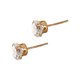 thumbnail image 3 of Aros Brilliance 10K Baño de Oro Cubic Zirconia, 3 of 3