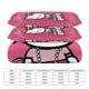 thumbnail image 4 of Cartoon Hello Kitty Comforter Handbags Necklace 3-Piece Bed Sheets Warm Kawaii Bedding Set Cute Soft Bedclothes for Boys Girls Kids Twin, 4 of 5
