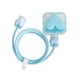 thumbnail image 5 of Cargadores Cable Funda Protectora 4in1 3D Funda Protectora Para Teléfono Celular Teléfono Love Blue, 5 of 5
