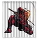 thumbnail image 1 of Cortina de ducha Deadpool Wade Wilson con ganchos (167 x 183 cm), 1 of 3