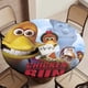 thumbnail image 5 of Pollitos en fuga-theme Fitted Round Tablecloths Elastic Edged Table Covers Waterproof Table Cloth for Kitchen Holiday Party Tables Decor 150cm, 5 of 6