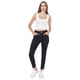 thumbnail image 1 of Jeans Mujer Skinny Fit Hight Waiste Negro 2 Botones Corona, 1 of 5