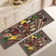 thumbnail image 1 of Alfombra De Cocina 2 Piezas Tf 1.2 M 40 Cm Semillas Marrón Claro, 1 of 3