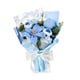 thumbnail image 5 of Ramo De Flores De Ganchillo Multifuncional Para Decoración Central De Dormitorio Y Escritorio Azul, 5 of 5