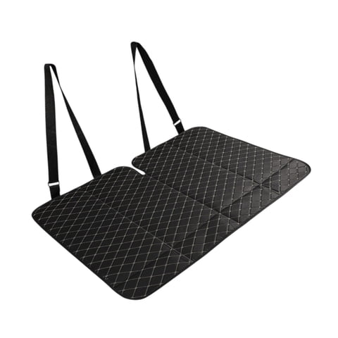 Ioensy - Colchón Plegable Para Coche, De Piel Sintética, Para Asiento Trasero De Suv, Camión Y Monovolumen.