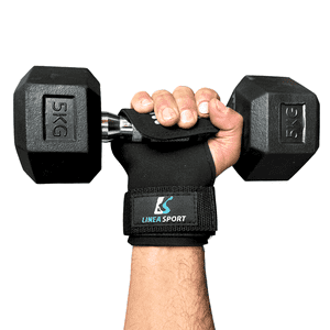 Linea Sport - Par De Calleras Profesionales Para Entrenamiento Gym, Pesas Y Crossfit