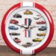 thumbnail image 2 of Reloj de pared Mark Feldstein & Associates Historia del Mustang, 2 of 6