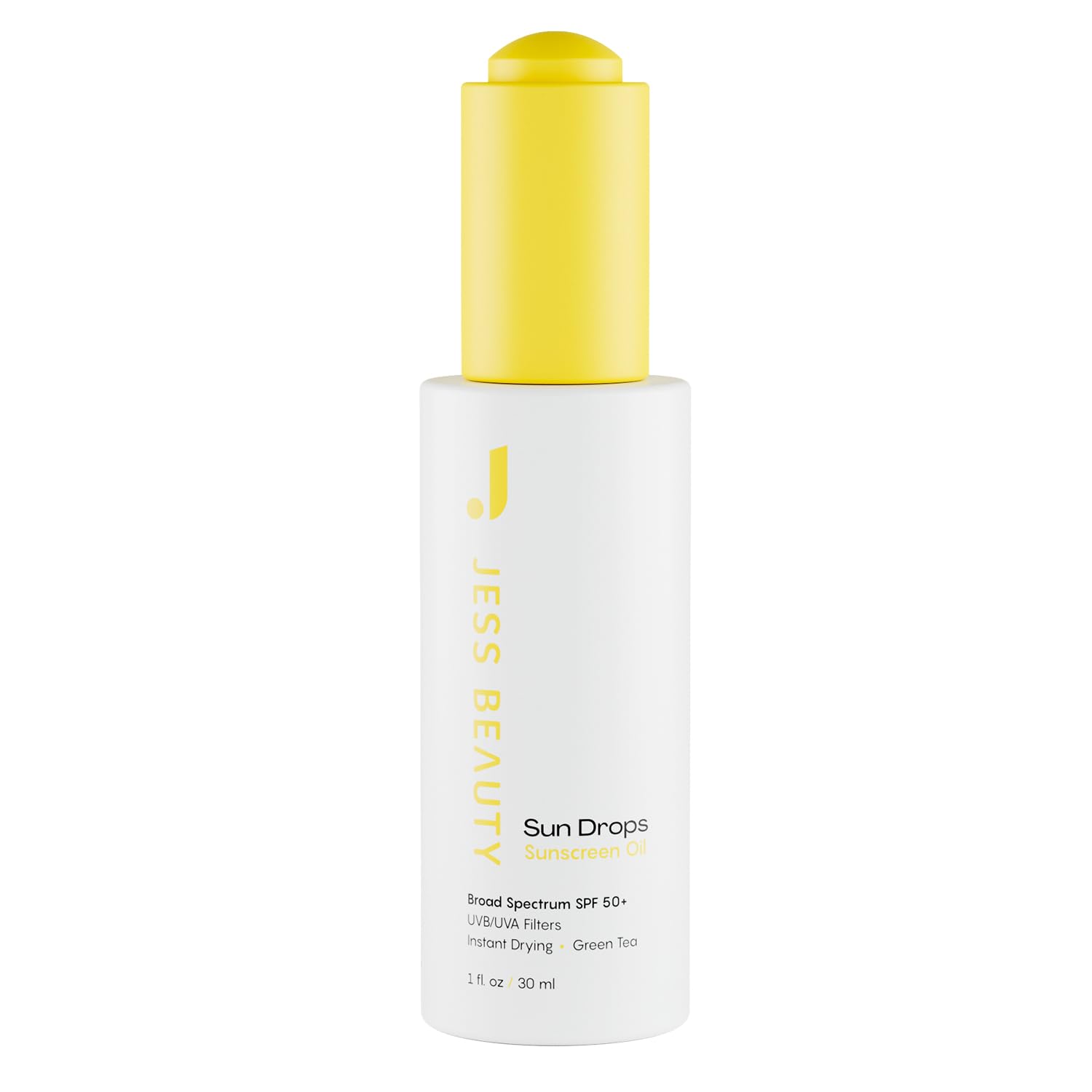 Protector Solar Jess Beauty Sun Drops Spf 50, 30 Ml, Con Escualano