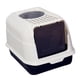 thumbnail image 3 of Caja de arena cerrada para gatos Caja de arena para gatitos Bandeja de arena para gatos Entrada superior con capucha Fácil de limpiar Bandeja de arena Negro, 3 of 5