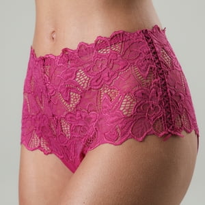 Flores - Pantaleta Encaje,Pasamaneria Y Lycra 1733-223