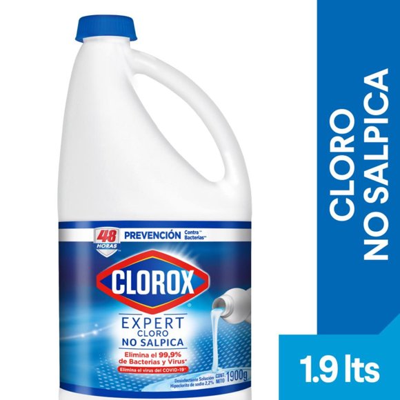 Cloro Líquido Anti-Splash Tradicional Botella