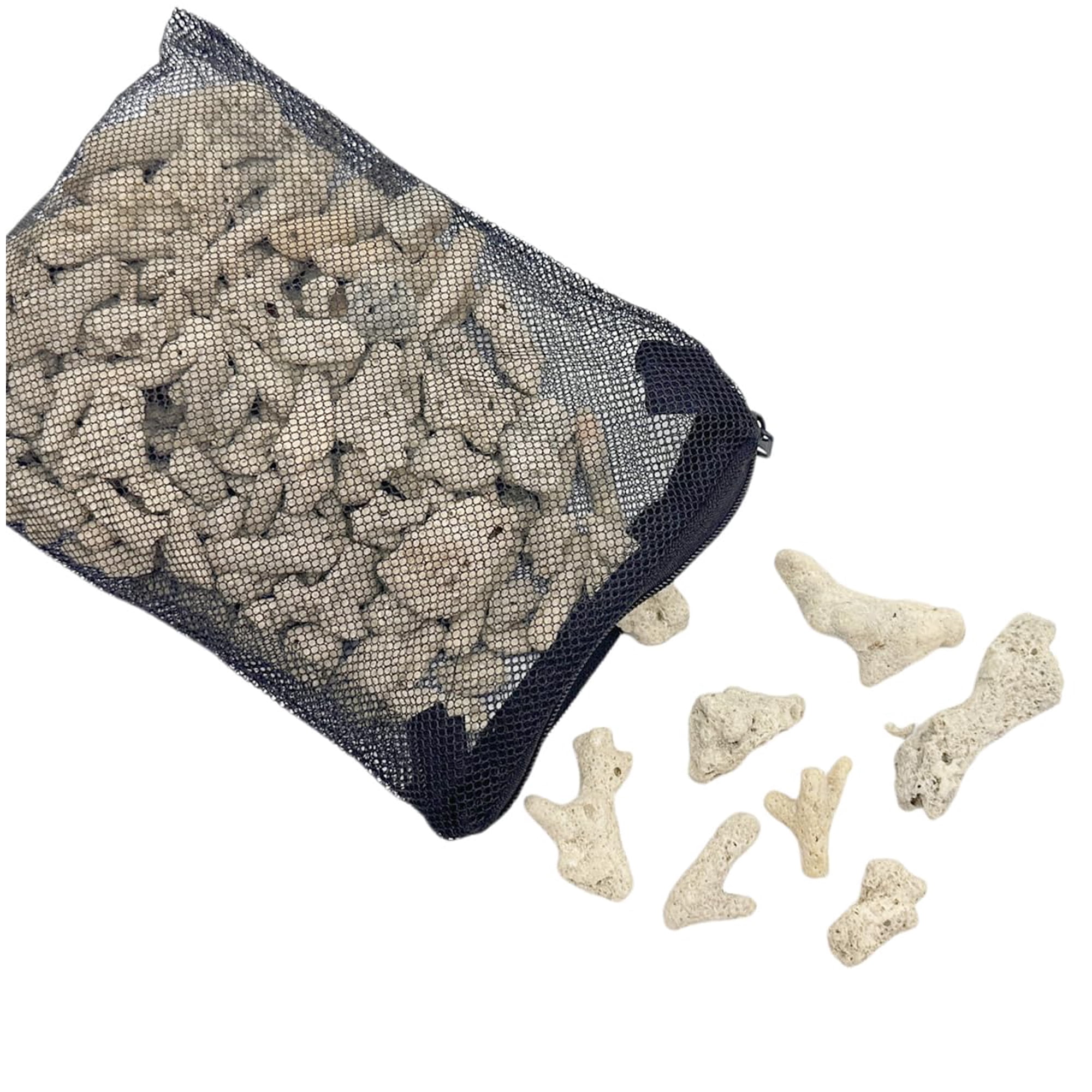 Bolsa Reutilizable de Coral para Filtro de Acuario Lighibeuty