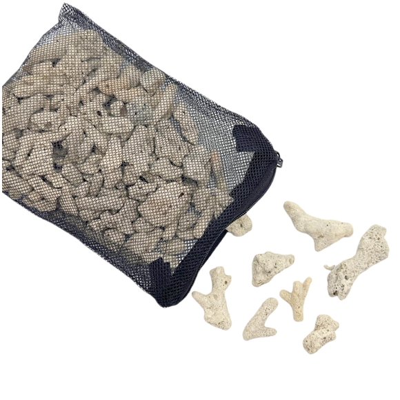 Bolsa Reutilizable de Coral para Filtro de Acuario Lighibeuty