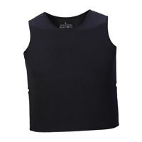 Magideal - Chaleco Sensorial Chaleco De Compresión Sensorial Presión Ajustable Para Trastornos Del Procesamiento Del Estado De Ánimo De Adolescentes Chaleco De 20X36In Negro