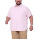 thumbnail image 4 of INSPIRE CHIC Regreso a Clases Camisas de Negocios de Manga Corta con Bolsillo en el Pecho para Hombres Grandes y Altos 2XL Rosa, 4 of 5
