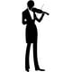 thumbnail image 1 of Decomural Violinist Violin Music WS-19605, 1 of 2