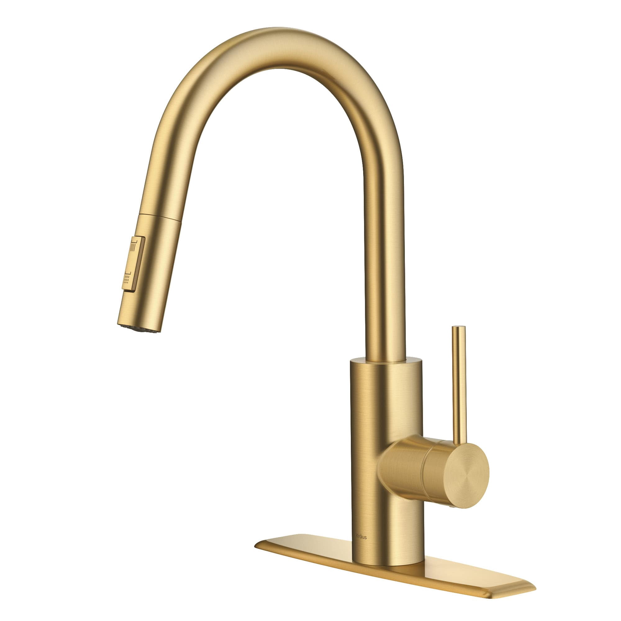 Grifo De Cocina Kraus Oletto, Monomando, De Latón