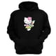thumbnail image 1 of Polerón Canguro Gatita Kitty Negro Talla Xs Unisex, 1 of 3