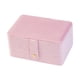 thumbnail image 3 of Caja de joyería, estuche de almacenamiento de joyería, divisores extraíbles elegantes, organizador de joyas de viaje, contenedor de exhibición para co Rosa, 3 of 5