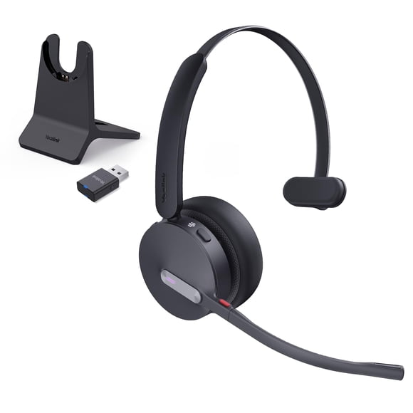 Auricular Yealink WH64 Híbrido Inalámbrico Mono Bluetooth DECT