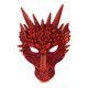 thumbnail image 2 of Dragon Mask Full Head Cover Para Cosplay Prop Masquerade Mask Rojo, 2 of 5