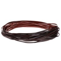 Ioensy - Kit De Reparación De Mimbre, Kit De Reemplazo Portátil Diy Para Cesta De Jardín, Marrón, Negro