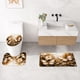 thumbnail image 4 of Set de decoración de baño Litabel, cortina de ducha con tapetes y funda de inodoro, 4 of 6