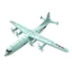 thumbnail image 5 of Modelo De Aviación 4D Hecho A Mano Escala 1/240 Para Recuerdos De Fiesta, Escena De Mesa Para Niños, Avión De Transporte, 5 of 5