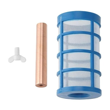 Ánodo de Cobre Solar para Piscina, Purificador de Agua Ionizador