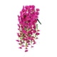 thumbnail image 4 of Plantas colgantes artificiales Garland Creative Fake Wall Plants Decoración de plantas colgantes para hoteles de fiesta de inauguración de aniversario Rojo púrpura, 4 of 5