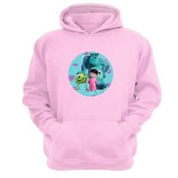 Genérico - Polerón Canguro Fabrica De Monstruos Rosa Talla Xl Unisex