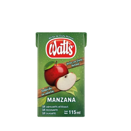 Néctar Manzana Caja 115 ml Watts