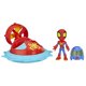 thumbnail image 1 of Coche de juguete Marvel Spidey y sus increíbles amigos con figura, 1 of 3