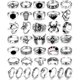 thumbnail image 1 of FAXHION Vintage Silver Rings for Women Men, 40PCS Gothic Jewelry, 1 of 3