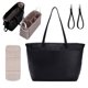 thumbnail image 1 of Bolsa de pañales Parker Baby Co. 46 cm de cuero vegano tipo tote, 1 of 9