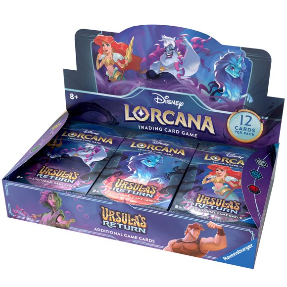 Juego de cartas coleccionables Ravensburger Disney Lorcana Ursula 8+