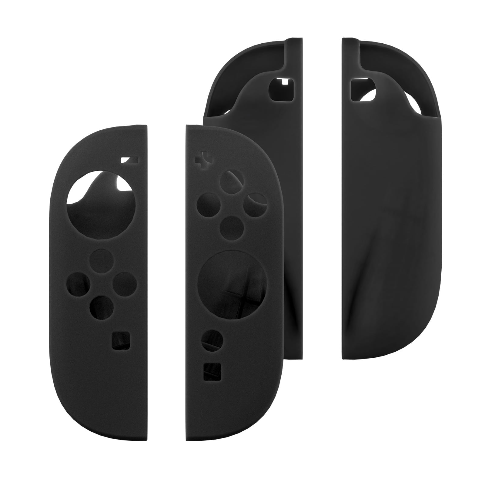 Funda De Silicona Aaronmei Para Control Joy-cons Nintendo Switch 2 Negra
