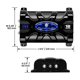 thumbnail image 4 of Condensador para coche Planet Audio PC10F de 10 faradios con medidor de voltaje LED, 4 of 5