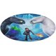 thumbnail image 1 of Cómo Entrenar a tu Dragón Alfombra Redonda de Felpa Coral, Antideslizante, No Desprende Pelusas, Lavable y Duradera para Salón, Dormitorio y Habitación de Niños 60cm, 1 of 6