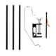 thumbnail image 4 of Soporte Para Linterna De Camping Con Abrazadera De Mesa Y Estaca Para Actividades Al Aire Libre, Senderismo, Color Negro, 4 of 5