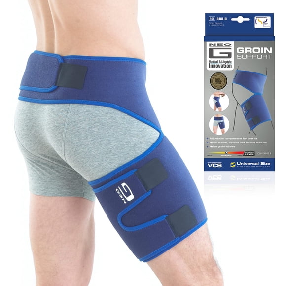 Ortesis inguinal Neo-G para lesiones en muslos o isquiotibiales, unisex