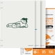 thumbnail image 1 of Cuaderno KOKUYO B5 Pack de 3 Reutilizable con Anillas 2x2 y Renglón Universitario, 1 of 7