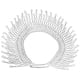 thumbnail image 4 of Cadena Para El Cuerpo Con Diamantes De Imitación Bling Plateado Brillante Para Club Girls Estilo Ovalado, 4 of 5