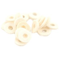 Magideal - 20 Piezas Arandelas De Fieltro De Trompeta Juego Profesional Duradero Accesorios Prácticos Para Instrumentos Musicales Ligeros Para Instrumento Musica